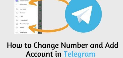 Change Number and Add Account in Telegram