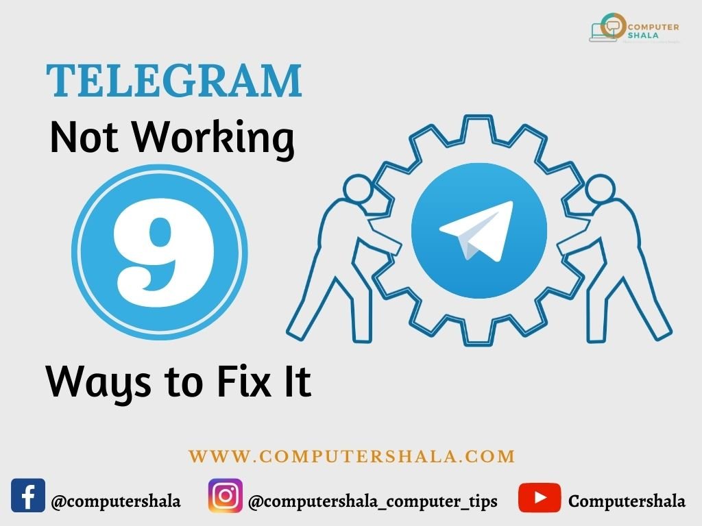 Telegram Not Working Nine Ways to Fix It