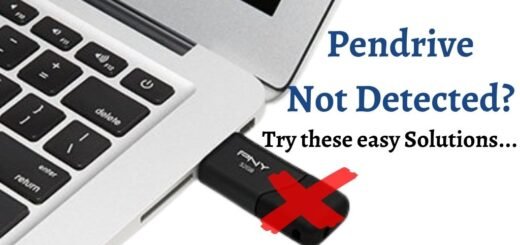 Pendrive Not Detected