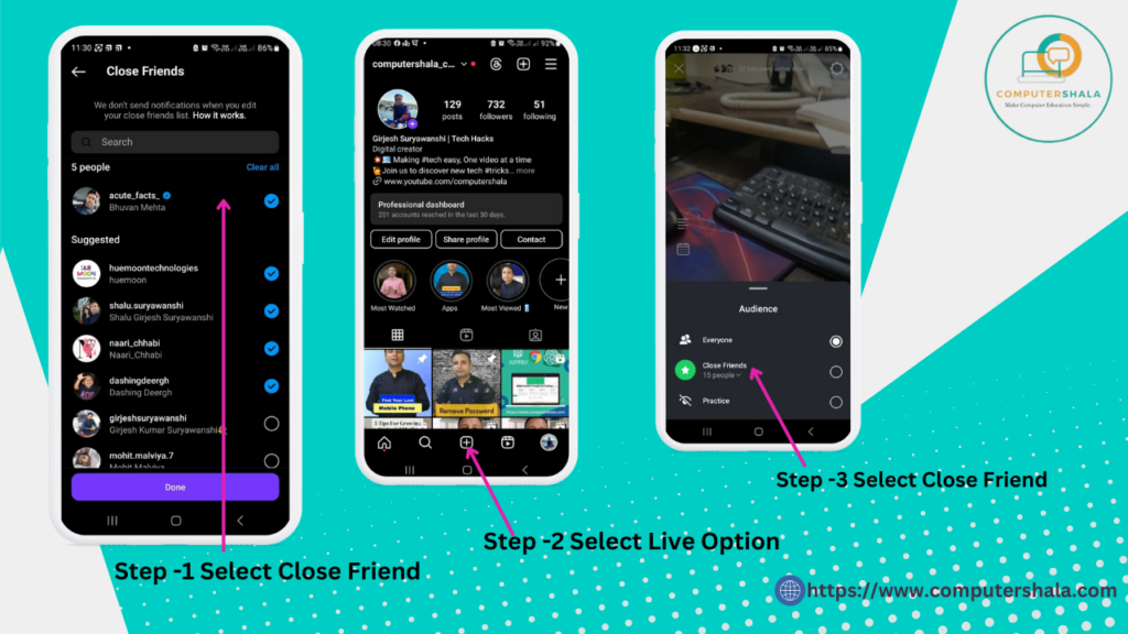 Instagram Adds Live Streams for Close Friends Only